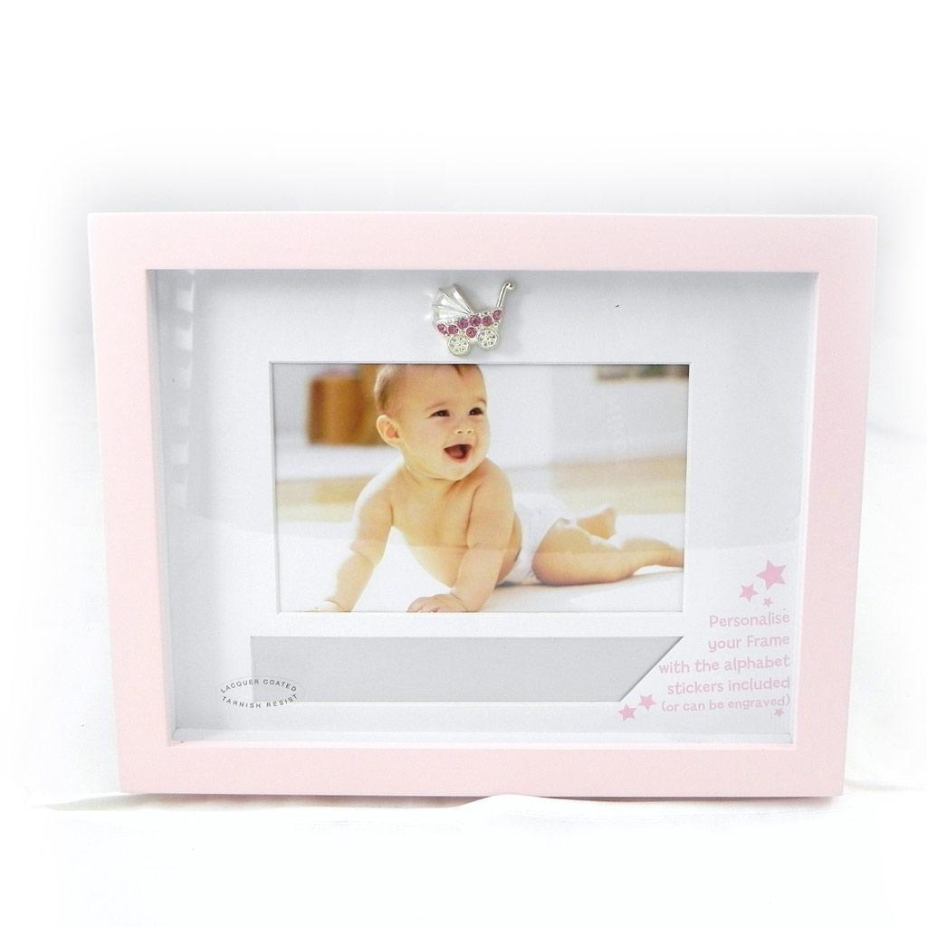 Les Trésors De Lily [G7976] - Ružový personalizovateľný fotorámik 'Môj anjel'