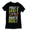Guns N Roses Grafik T-Shirt Schwarz Guns N Roses Logo Band T-Shirt Größe Klein Grunge