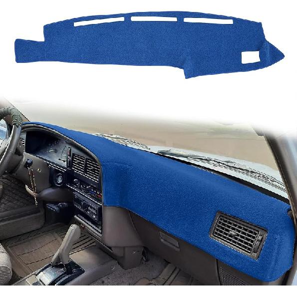 Dashboard Cover Dash Cover Mat Pad  Fit For Toyota 4Runner Pickup Truck 1989 1990 1991 1992 1993 1994 1995(89-95 Black)