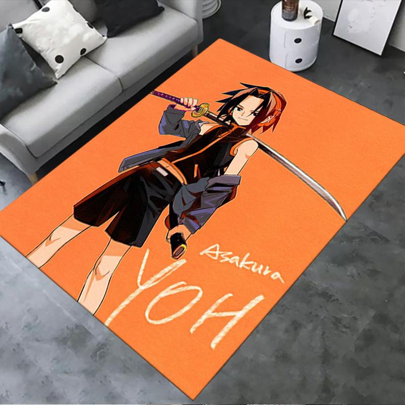 2025 New Shaman King Carpet Rug for Living Room Bedroom Home Sofa Decoration,Kids Play Non-slip Floor Mat154
