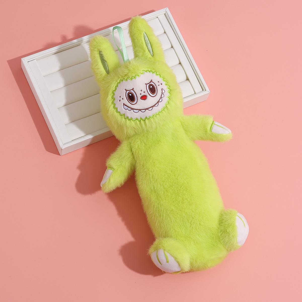 

Новый пенал, пенал для ученика начальной и средней школы, сумка для канцелярских принадлежностей, многофункциональный плюшевый пенал большой вместимости для хранения флуоресцентный зеленый