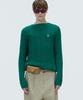 NOHANT Cut-Out Two Way Cable Knit Green