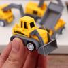 5Pcs/Set Educational Children'S Toy Building Blocks Engineering Vehicle Model Mini Cars Excavator Crane Dump Truck
