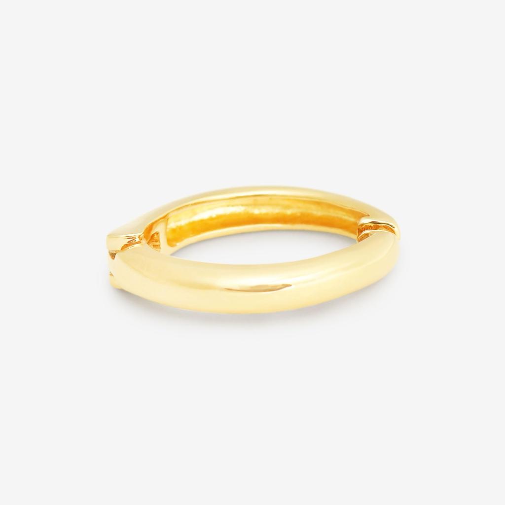 ESTELLE [Official] Women's Earrings, Silver with Yellow Gold Plated, 0776-0060-0000-0000