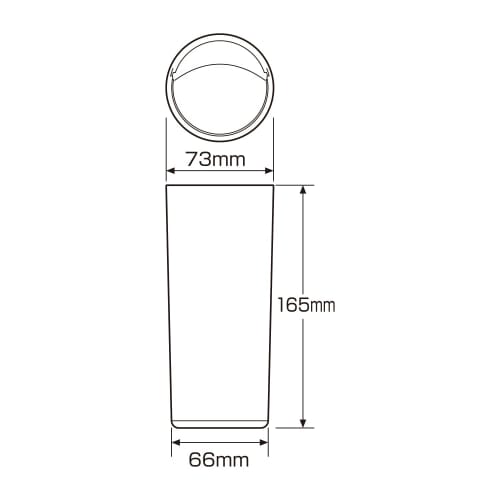 SEIWA Car Interior Items Trash Can Bottle Dust Cup Holder Black x Carbon Cylindrical WA96 Soft Material