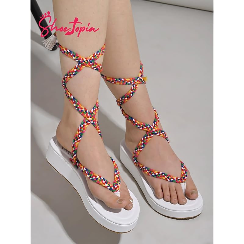 Shoetopia Women S Heeled Sandal-8 Kids Uk (Mangolia-White)-Eu41 8 UK белый