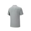 Anta Training Sports Casual Fashion Urban Commuting Skin-Friendly Comfortable Breathable Moisture-Wicking Polo Shirt Men tops Granite-Gray 952627116-3