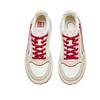 Anta Sunny Breeze Cushioning Abrasion Resistant Low top Skateboard Shoes Women's Beige White Red 122638035-2