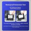 Solar Flood Light 25W IP67 Waterproof Shockproof Remote Control Energy Saving Outdoor Lighting for Farm Road
