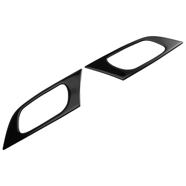 Interior Door Handle Covers for 2012-2015 Honda Civic (9th Gen) - 1 Pair None
