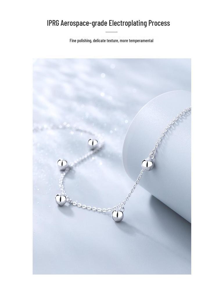 2025 New Hot Style: Elegant 925 Sterling Silver Bell Anklet - Full Body, Each Step a Melody - Perfect Gift for Girls