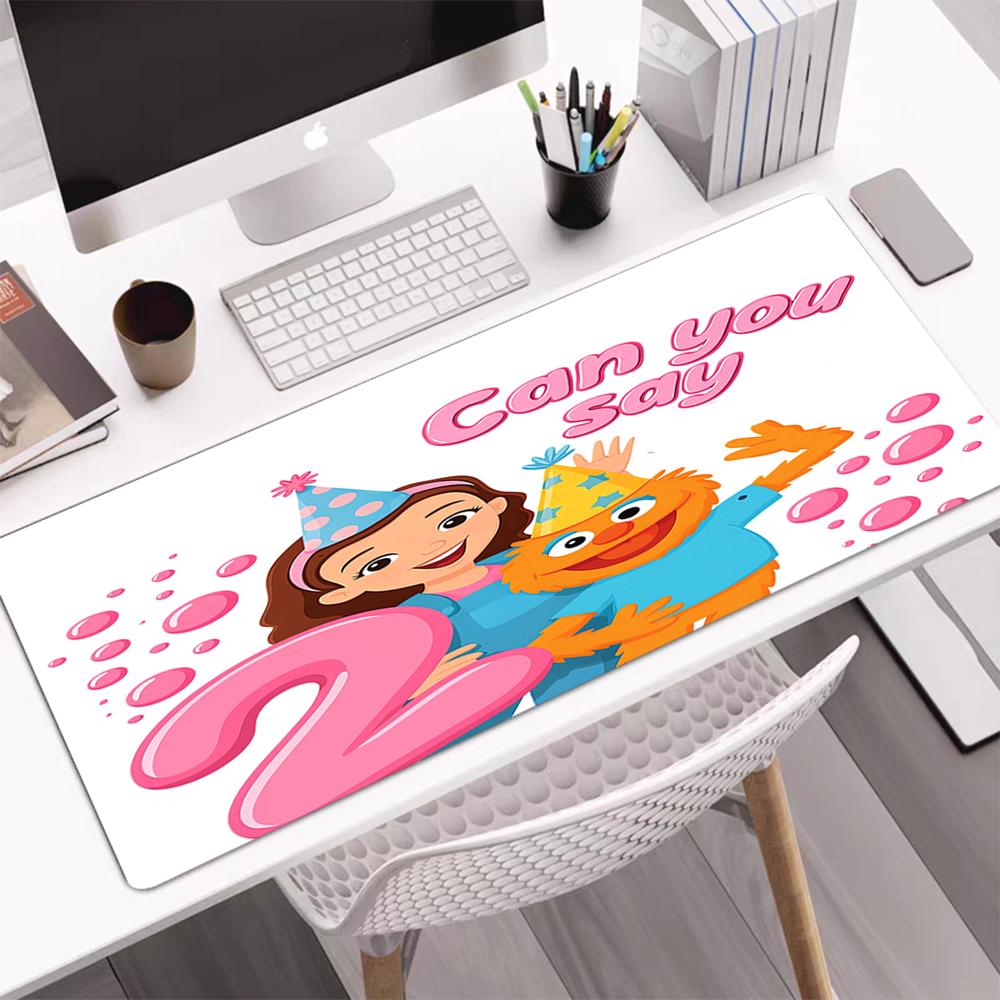 Ms. Rachel Theme Mouse Pad, Non Slip Rubber Base, Multifunctional Office & Home Decor, Perfect for Workspace Personalization.