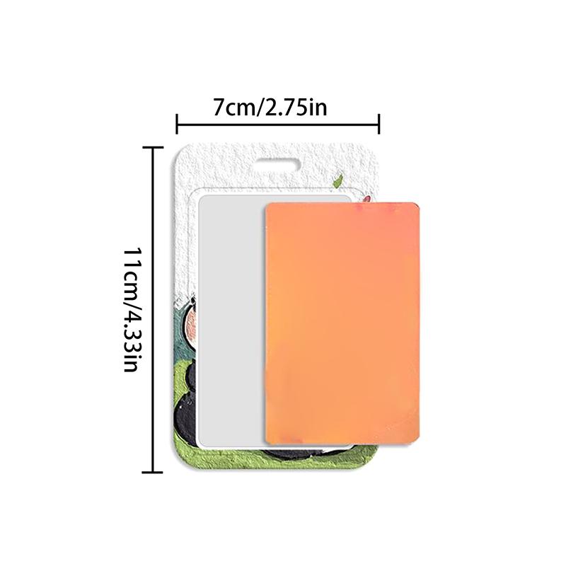 Anime Roztomilá Panda Sada Karet Šňůrka Na Klíče Mobilní Telefon Závěsná Šňůrka Keycord Držák Odznaku na ID Kartu Klíčenka DIY Šňůrky Dárek