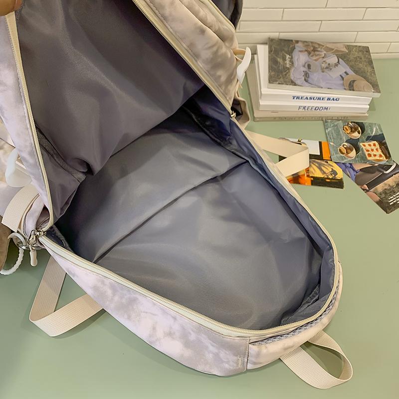 Sac d'école pour lycéen(ne)s, sac à dos grande capacité pour femmes