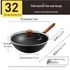 Non-Coated Iron Wok