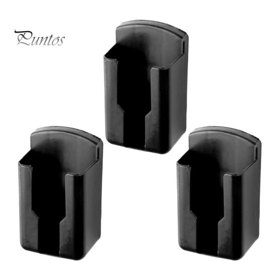 Wall-mounted Remote Control Storage Solution 3Pcs Bracket High Durability Easy to Box Install Wall-Mounted Air Conditioning Holder