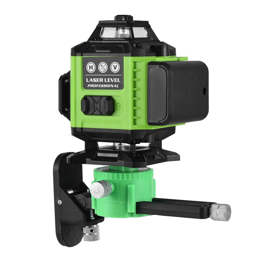 16-Line Self-Leveling 4D Green Laser Level with 360° Bluetooth Alarm