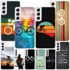 Bicycle Bike Sport Phone Case For Samsung Galaxy S24 S25 Edge S26 Ultra S23 S22 S21 Plus S20 FE + Personalized Print Cover Galax