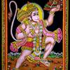 Tapestry of the Indian God Hanuman, Poster Bohemian