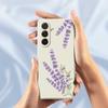 For Samsung Galaxy A36 5G Case Lavender Pattern Printing Straight Edge TPU Phone Back Cover