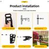Solar Outdoor Light Yard Garden Fence Clip Lamp Home Waterproof Wall Light Motion Sensor Super Bright Lighting Street Lamp