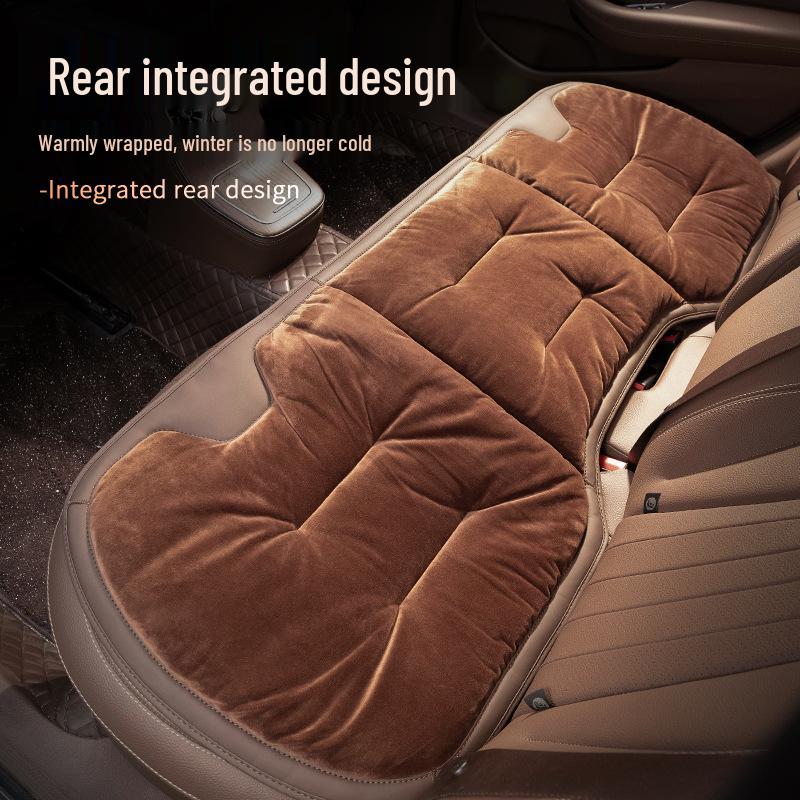 Kia Winter Flannel Seat Cushion for K3, Sportage, K5, Carnival, Seltos, Mohave