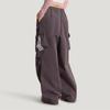 Adidas Woven Loose Wide Leg Simple Straight Sports Casual Pants Women bottoms KW0683