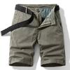 Men Summer Cotton Cargo Shorts Men Multi Pocket Breathable Casual Jogger Short Tactical Casual Short Male