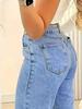 Jeans a Gamba Larga Taglie Forti di Alta Qualità - Moda Trendy Europea & Americana da Donna