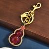 Retro Gourd Bag Charms Key Chains For Women Bag Pendant Car Key Chains High-End Jewelry Gifts For Friends Accessories