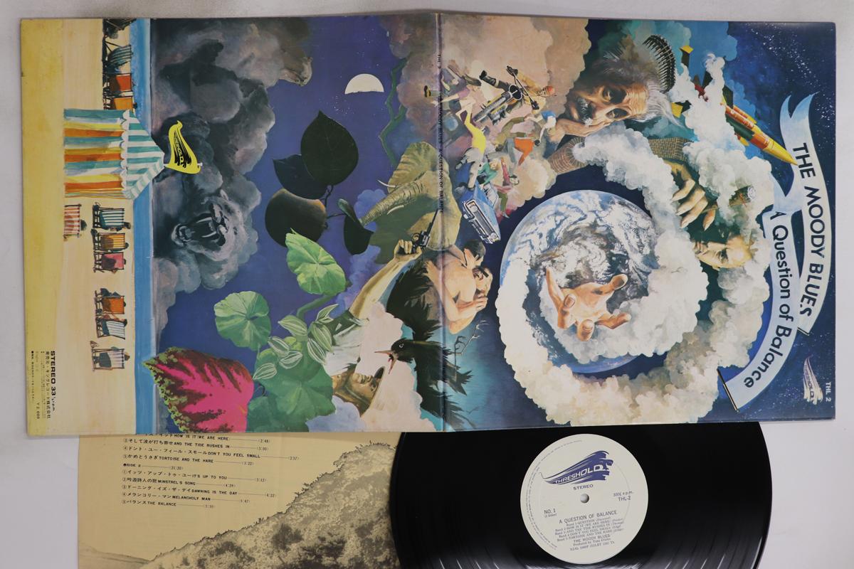 

LP Record MOODY BLUES - A Question Of Balance THL2 THRESHOLD 1970 Japan Rock Used