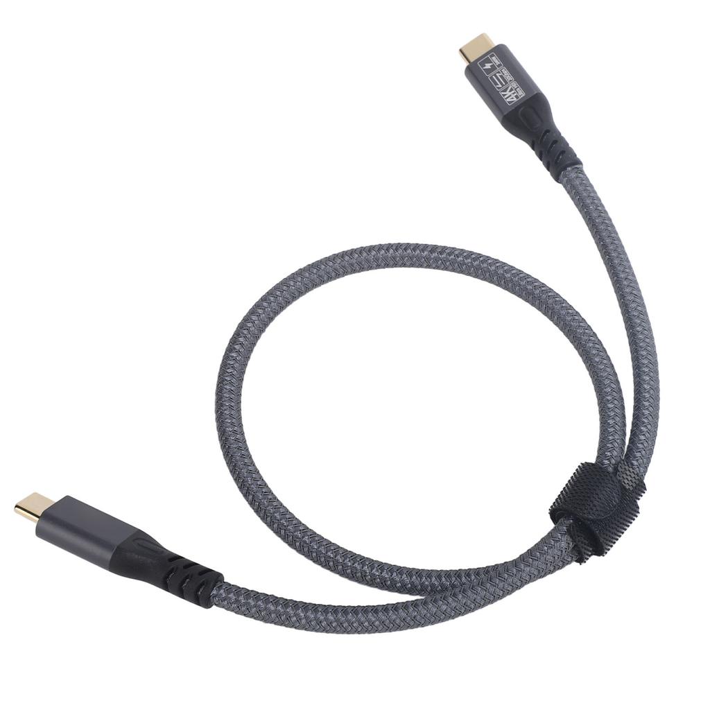 USB C To USB C Cable Support 20Gbps Data Transfer 240W Fast Charging 4K 60Hz Video Output USB C 3.2 Gen 2 Cable
