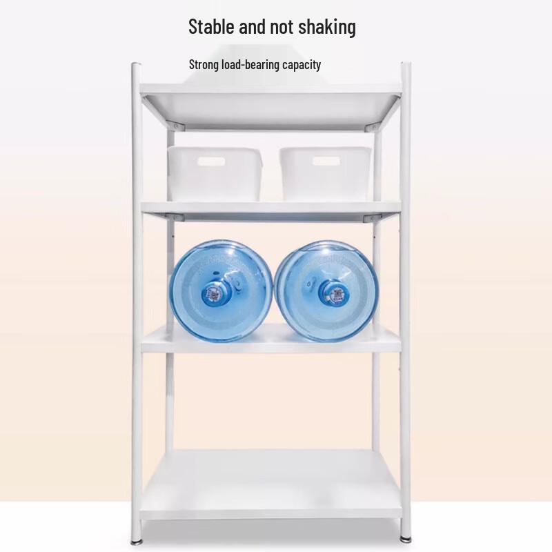 Bieying 4-Tier Movable Kitchen Storage Rack