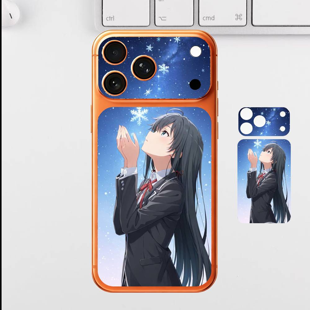 Наклейка на заднюю крышку T-Tatsuya Shiba Miyuki Shiba Для Iphone 17 Pro Max Наклейка-скин Задняя защитная декоративная наклейка iPhone17pro