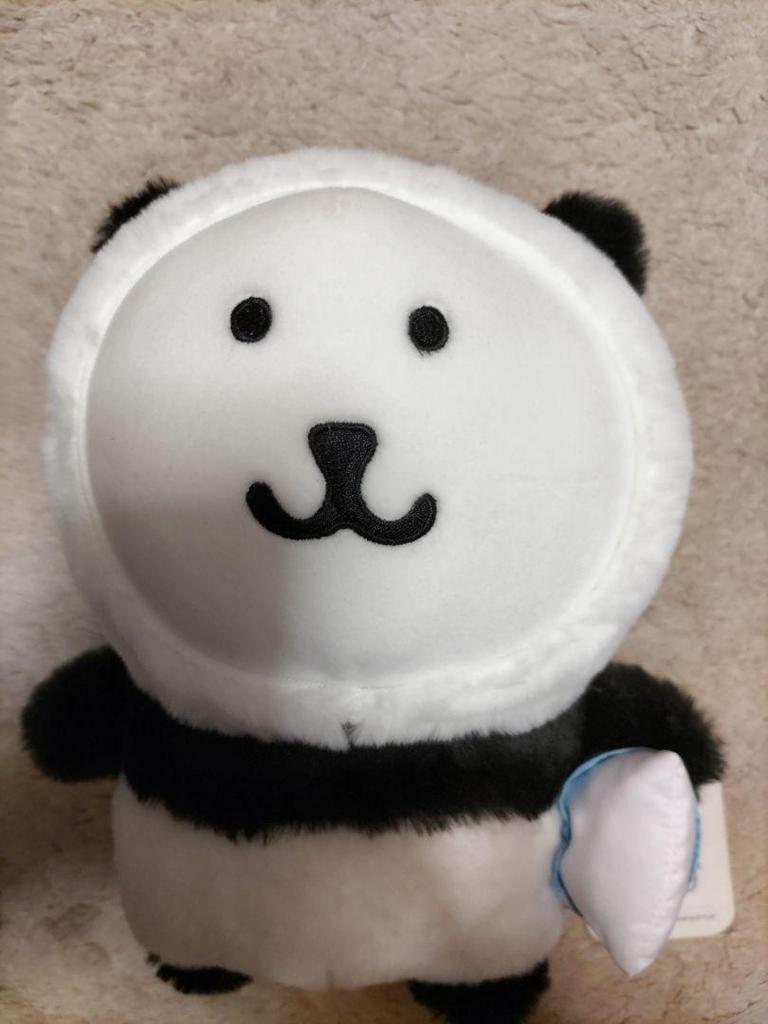 [USED] NONGDOMGOM Korean Version of Jibun Tsukkomi Kuma Plush Toy, a Panda Bear