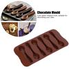 3 Stück DIY Antihaft-Silikon Löffelförmige Kuchen Schokolade Backform Küchenutensilien