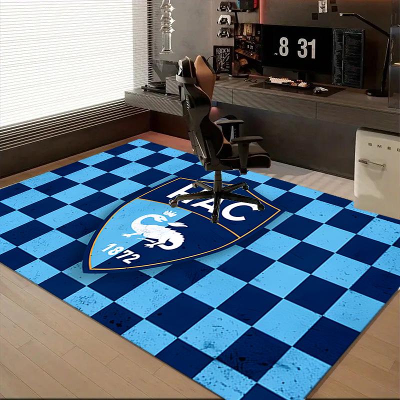 1PC Le Havre Crest Heritage Floor Mat for Living Room, Game Rooms, Office, Bedroom, Office Floor Mat Playful Design, Christmas fan gifts