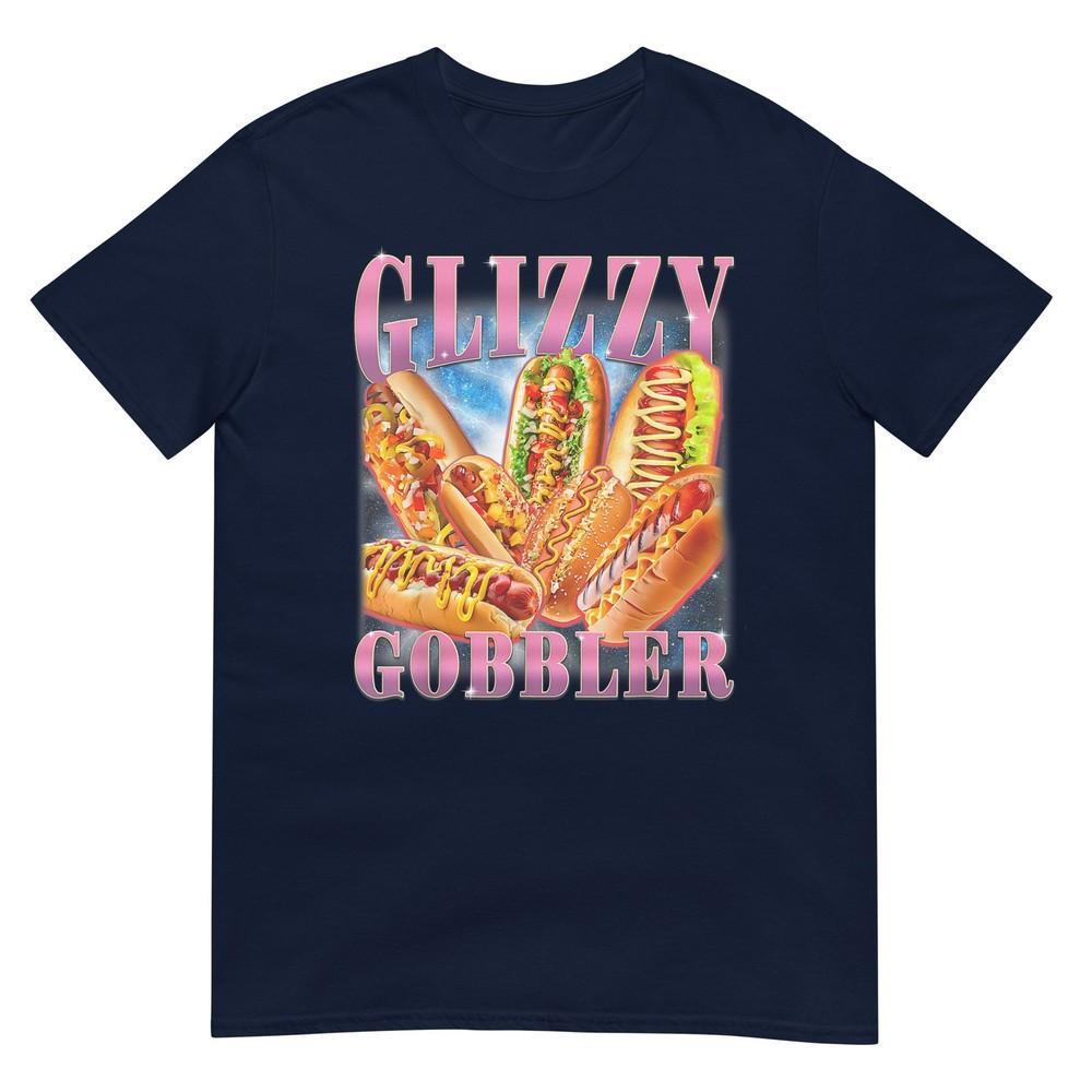 Glizzy Gobbler Funny Wiener Hot Dog Meme Bootleg Graphic TShirt S