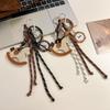 Braided Rope Bag Charm Pendant for Women, Leather Trojan Bags, Hanging Ornament, Keychain Decoration, DIY Bag Accessories