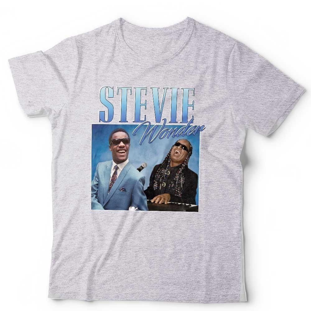 Stevie Wonder T-krekls Atzinības Atmiņas Atgriešanās Retro Vintāža Vecpuišu/Vecmeitu ballīte