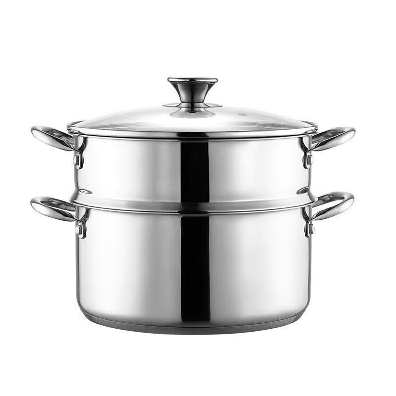 Zhang Xiaoquan 304 Stainless Steel Double-Layer Steamer