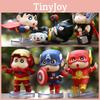 Hero Little Shin Pvc Mini Statue With Surprise Bag For Kids Gift