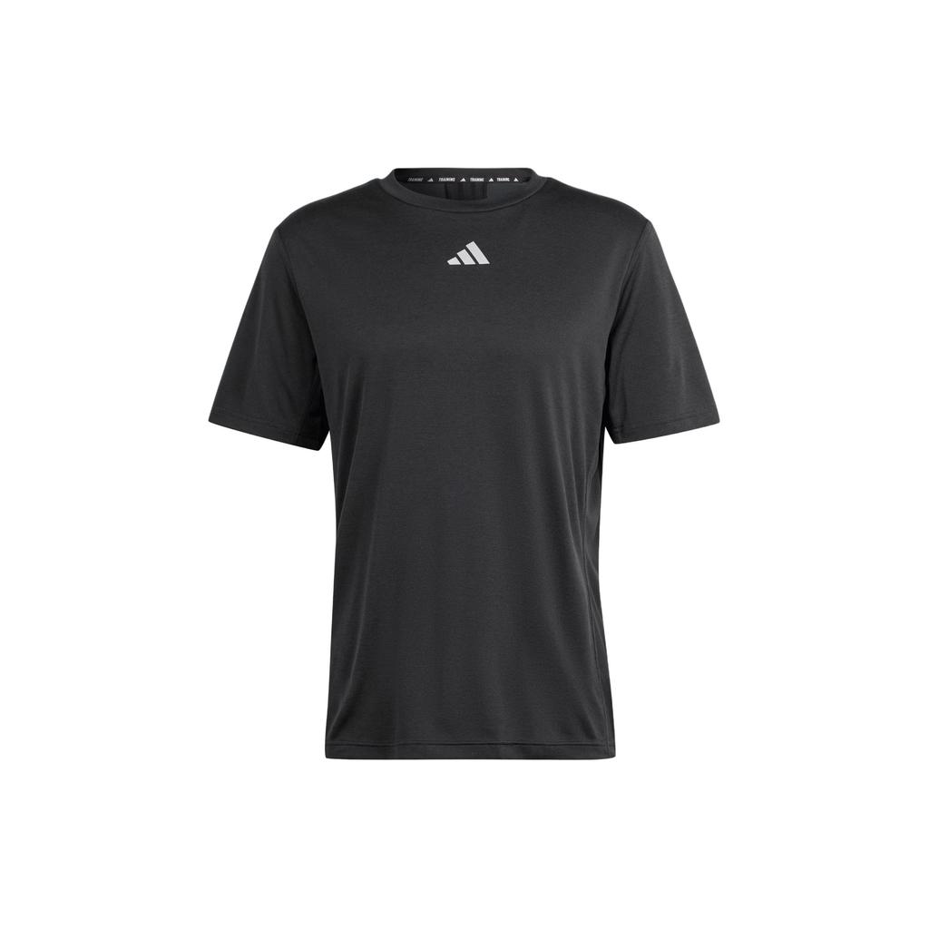 Adidas Hiit Workout 3-Stripes Tee Men Tops Black IL7128