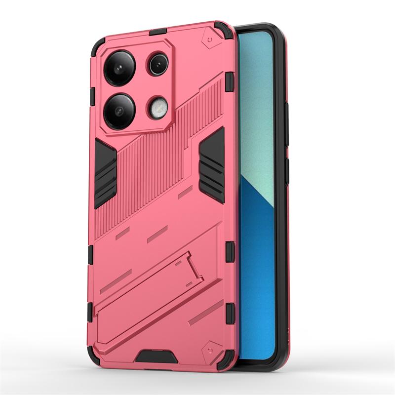 For Xiaomi Redmi Note 13 4G Cover Case Redmi Note 13 4G Capas PC Bumper Kickstand Shockproof Holder Cover Redmi Note 13 Pro Plus