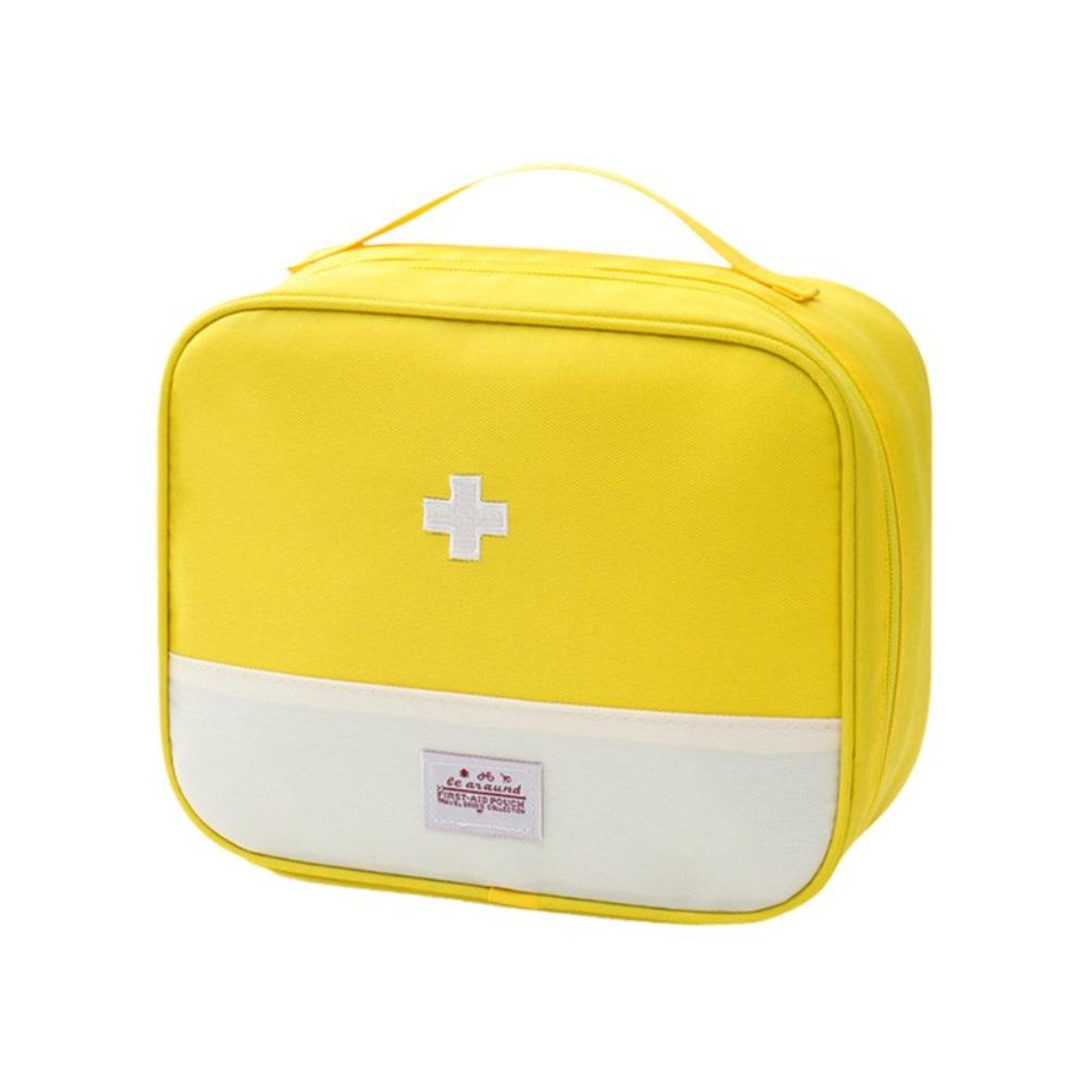 Empty Travel Pill Bottle Organizer Large Capacity Pill Pocket Portable Emergency Bag Outdoor