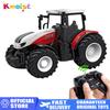 1/24 Remote Control Car Rc Tractor Trailer With Led Headlight Farm Toys 2.4Ghz Truck Farming Simulator For Children Boy Toy Gift