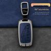 Jaguar Key Cover for XFL, XEL, XJL, F-PACE, XF, XE: Unisex Car Key Shell with Racetrack Buckle