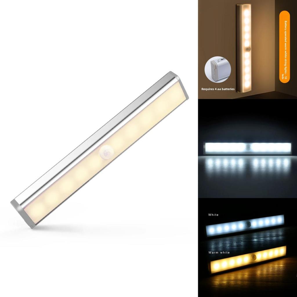 Small Night Light With Human Induction Battery Powered For Home Decor And Gift Use