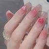 50Pcs/Bag FALSE Nails Long Lasting Ultra-thin T-shaped Transparent Nail Art Artificial Tips for