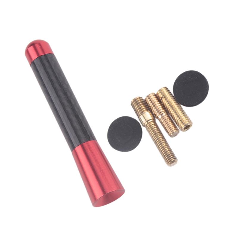 

Антенна на крышу автомобиля из углеродного волокна, 8 см, короткая короткая мачтовая антенна для VW Polo Passat B5 B6 B7 B8 CC GOLF Vento Arteon красный